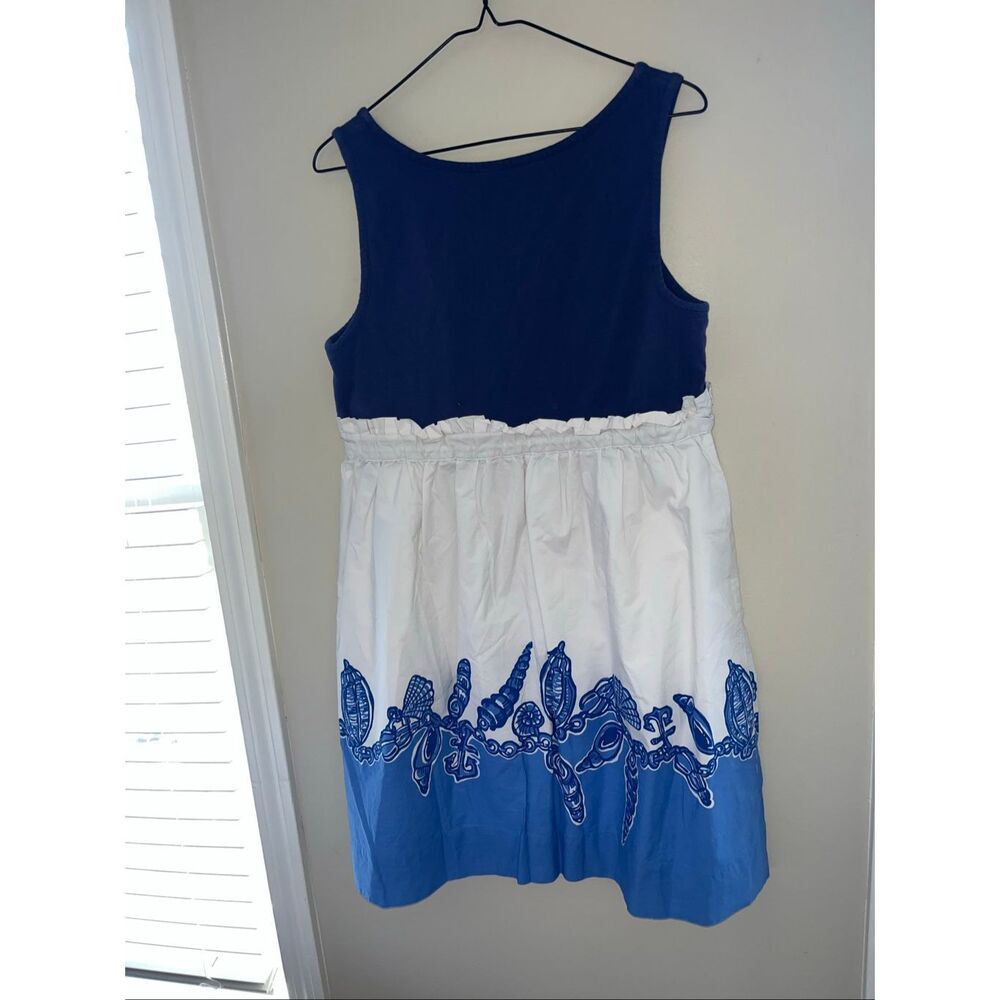 Lilly Pulitzer Navy and White Nautical Mini Dress - Picture 3 of 3